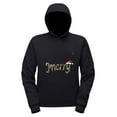 thumbnail image 6 of Unisex Heated Hoodies Kids Girls Pullover Winter Warm Christmas Sweatshirts Boys Electric 5 Zones Heating Hoodie Outdoor 11 T, Black, 6 of 7