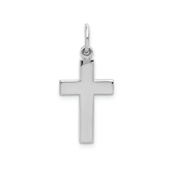 FJC Finejewelers 14k White Gold Cross Charm