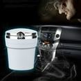 thumbnail image 6 of Aonity 1* Ashtray， Car Ashtray Cup Holder Led Portable Car Truck with Lid Suitable for Home Car Ashtray, 6 of 9