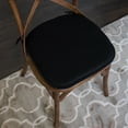 thumbnail image 3 of Memory Foam Honeycomb Non-Slip Back Chair Cushion Pad with Ties 2, 4, 6 or 12 Pack, 3 of 5