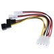 thumbnail image 5 of 5x12V Ventilador De Refrigeración 4Pin A 4x3pin Convertir Conector Extensión Cable De Alimentación, 5 of 8