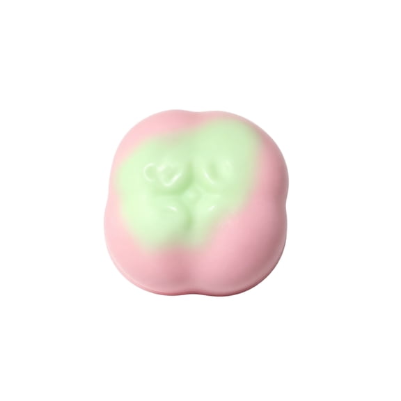 Kiddiway Slow Rising Squishy Stress Ball - Crunchy Persimmon Shape Moldable Sensory Toy for Stress Relief, Office Calming