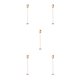 thumbnail image 2 of Naiovety Cuchara mezcladora trenzada de acero inoxidable, cucharas agitadoras en , postre, bebida, vajilla, accesorios para Bar, oro rosa Type2 NO2, 2 of 6