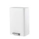 thumbnail image 1 of Yeshouse Cubo de basura de baño con tapa y cubo interior extraíble, cubo de basura pequeño de acero inoxidable de 15 litros con pedal, cubo de basura de metal para tocador, dormitorio, oficina, 1 of 8