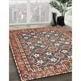 thumbnail image 3 of Ahgly Company Machine Washable Indoor Rectangle Traditional Chestnut Brown Area Rugs, 4' x 6', 3 of 7