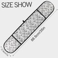 thumbnail image 3 of Dailycode Double Sided Oven Mitt with Loop Heat Resistant Kitchen Long Potholders 7" x 35" Chicken Line Art, 3 of 6