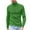 Green, variant on Men's Turtleneck Long Sleeve Turtle Neck Shirts Basic Lightweight Undershirt Thermal Pullover Sweater Black XL