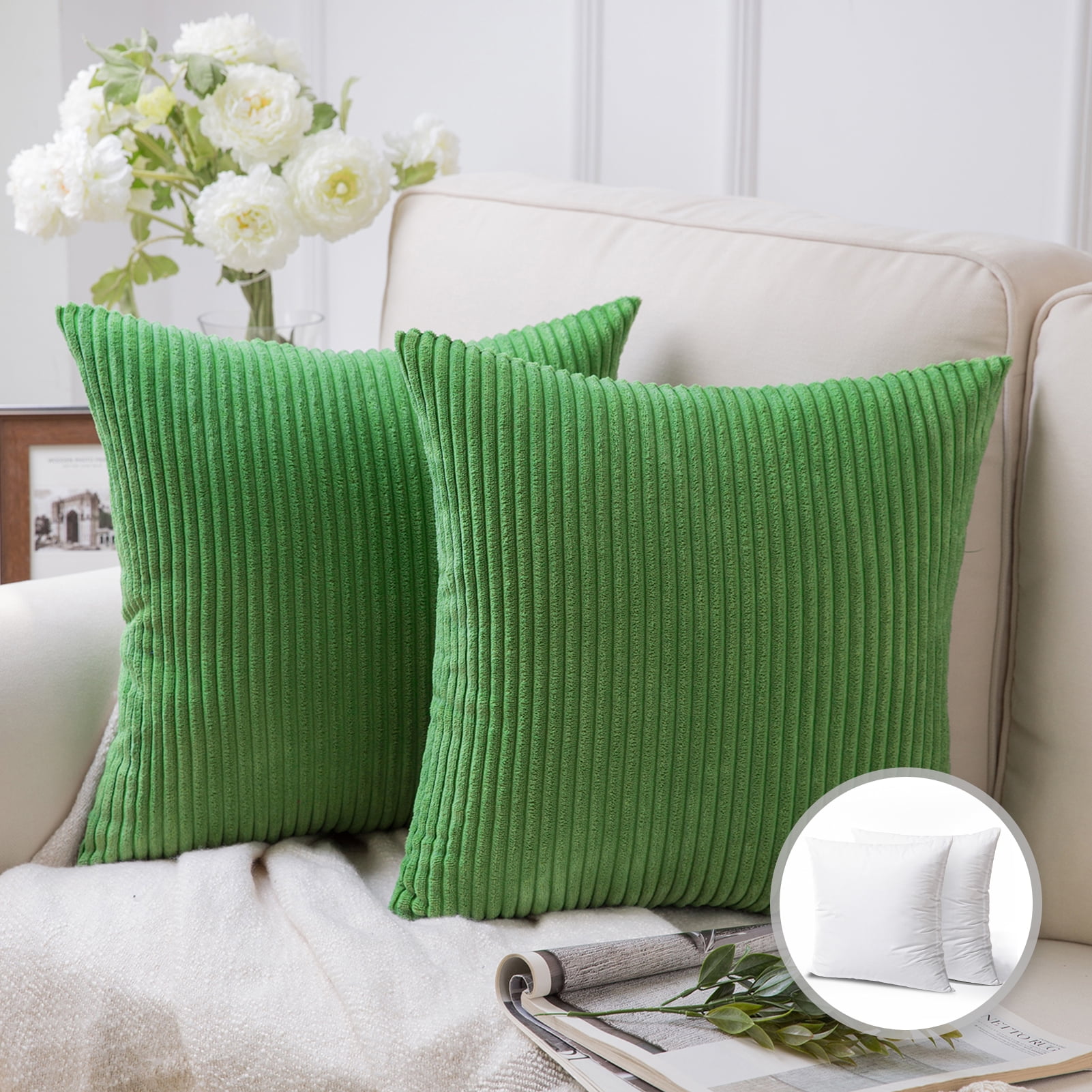 Rectangle Oblong Cushions Pads Insert Inner Filler Scatter Pillow Couch Pillows 