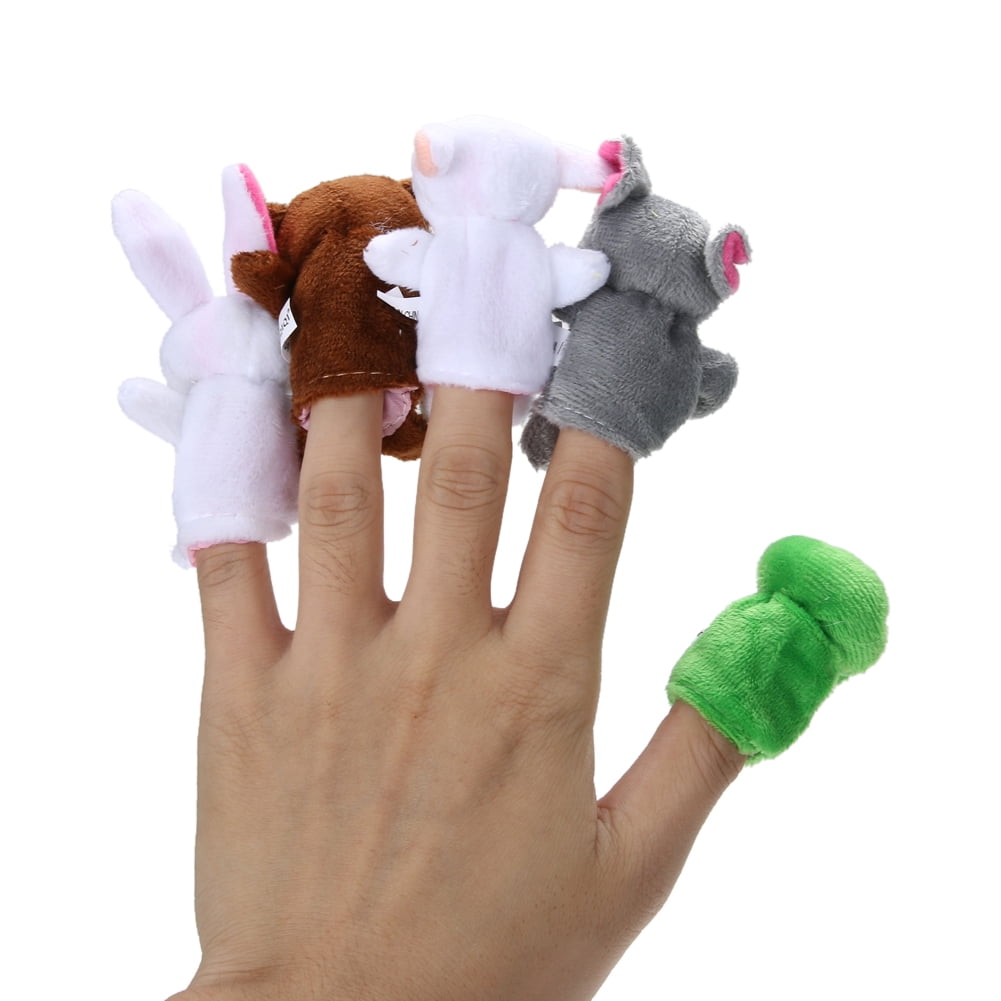 12 Chinese zodiac Fingerpuppen Fingertiere Handkasperletheater Puppets baby toys 