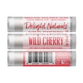 thumbnail image 2 of Delight Naturals Wild Cherry Lip Scrub - Three Pack, 2 of 2