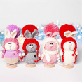 thumbnail image 4 of 24 Pcs Crochet Doll Stand,Wooden Doll Stands for Positive Crochet Animals,Stands Base for Figure Dolls Base Support, 4 of 6