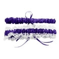 thumbnail image 2 of Bridal Throw Lace Garter For Bachelorette Party Weddings Women Elastic Leg Ring, 2 of 5