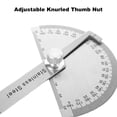 thumbnail image 5 of 4Pcs Angle Protractor Angle Finder, 0-180° Round Head Protractor Angle Ruler, Rotary Angle Finder Tool, 5 of 5