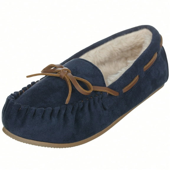 Women House Slippers Faux Furs Indoor Outdoor Moccasin Shoes Fuzzy Fluffy Furry Loafers Warm Flat Shoes Furry Slippers