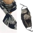 thumbnail image 2 of Viral Winter Scarf Mask Combo - Warm Neck Warmer with Floral Print, Fashionable Cold Weather Accessory for Women, 2 of 24