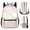 3, variant on Cute Melody and Kuromi Backpack Cartoon Characters Laptop Bag Lightweight Travel Outdoor With Bookbag Day use