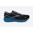 thumbnail image 2 of Brooks Men's Ghost 15 Running Shoes (Black/Blue, 8 D US), 2 of 6