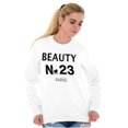 thumbnail image 4 of Fashionista Beauty No 23 Paris Heart Women Plus Size Crewneck Sweatshirt Brisco Brands 2X, 4 of 5