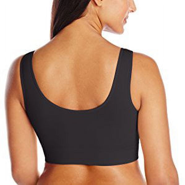 MJJAOQYF Women's Full Figure Plus Size Get Cozy Pullover Comfort Flex Fit  Invisibles Comfort Seamless Wirefree Lightly Bra Size M-7XL,Black,M :  : Fashion