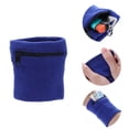 thumbnail image 5 of Outdoor Sport Wrist Protection Running Travel Sports Bag Wrist Purse Bag With Zipper Sports Wristband ROSE RED, 5 of 8