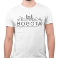 thumbnail image 2 of Skyline Bogota Colombia Shirt Unisex 4X-Large White, 2 of 5