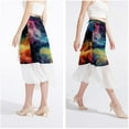 thumbnail image 4 of Galactic Chic Chiffon Summer Beach Dresses for Women, 4 of 6