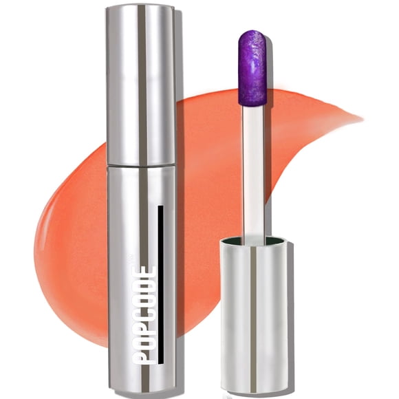 popcode Peel Off Lip Stain - Tinte de labios de larga duración a prueba de transferencia y resistente al agua, acabado mate, tinte de labios despegable con vitamina E, algina e hidroxiacetofenona #006