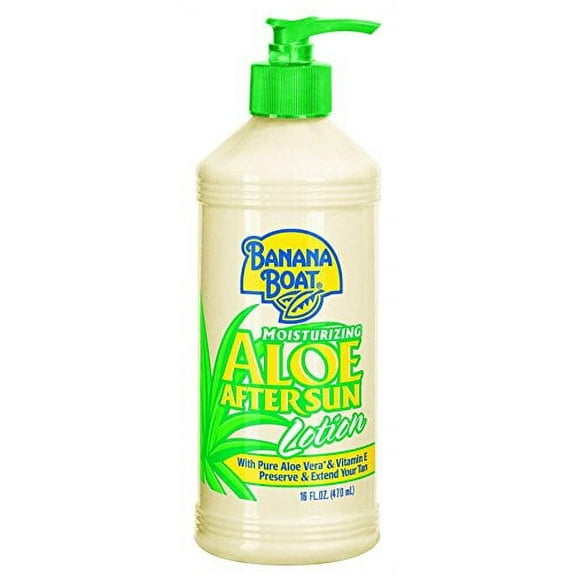 Banana Boat Aloe Vera Sun Burn Relief Sun Care After Sun Lotion (Pack of 12)