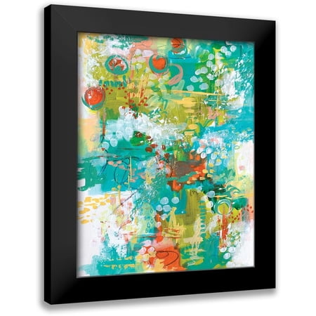 Allemand, Sue 12x14 Black Modern Framed Museum Art Print Titled - Dancing in the Sunlight