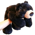 thumbnail image 3 of Muñeco de peluche de oso durmiente, regalo de cumpleaños para niños, color blanco, 3 of 5