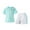 Mint Green, variant on Zecgelong Summer Kid Boys Girls Children Soft Quickly Drying Short Sleeve T Shirt Top Blouse And Shorts Casual Two Piece Outfit Set Girls Casual Set for Girls 9-10 Years