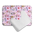 thumbnail image 6 of Yiaed Christmas Unicorns Print Bathroom Mat Set 2 Pieces Mat Anti-Skid Pad Ultra Soft and Absorbent Bathroom Bath Mat Contour Bath Rugs for Toilet Base, 6 of 6