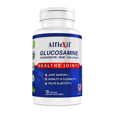 Glucosamine Chondroitin Msm 120 Tab - Alfa Alflexil Glucosamine Chondroitin MSM Collagen 120 Capsules