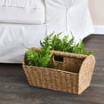 thumbnail image 3 of Household Essentials Rectangular Magazine Rack, Seagrass, 3 of 7