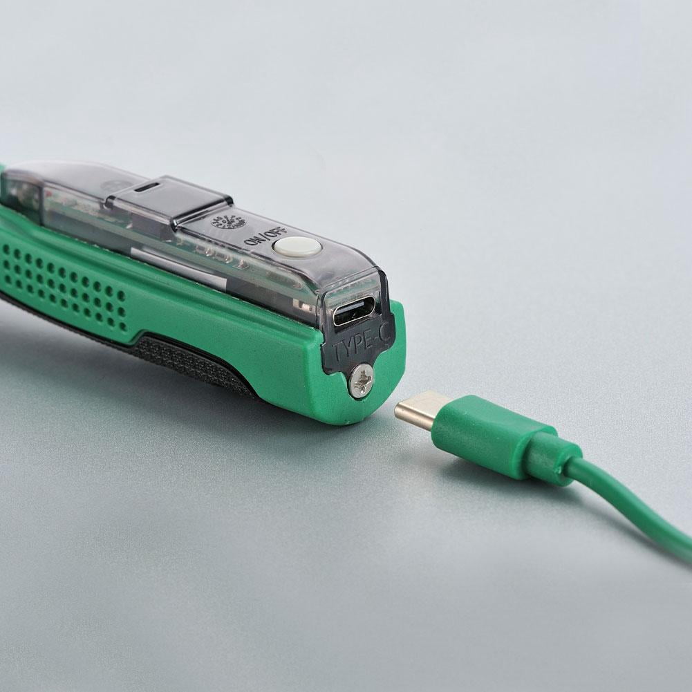 Multi-Functional Wire Stripping Pliers,Rechargeable Wire Strippers Tool with with Strippers/Crimper Wires Voltage Tester, Pl