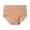 Coffee, variant on Women's Comfortable Sports Breathable Women's Ice Silk High Waist Underwear Boy Cut Underwear Women