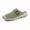 Green, variant on Men's Canvas Closed-Toe Mule Sandals, Adjustable Buckle Slip-On Clogs with Thick Non-Slip Sole, Casual Footwear for Everyday and Outdoor Wear