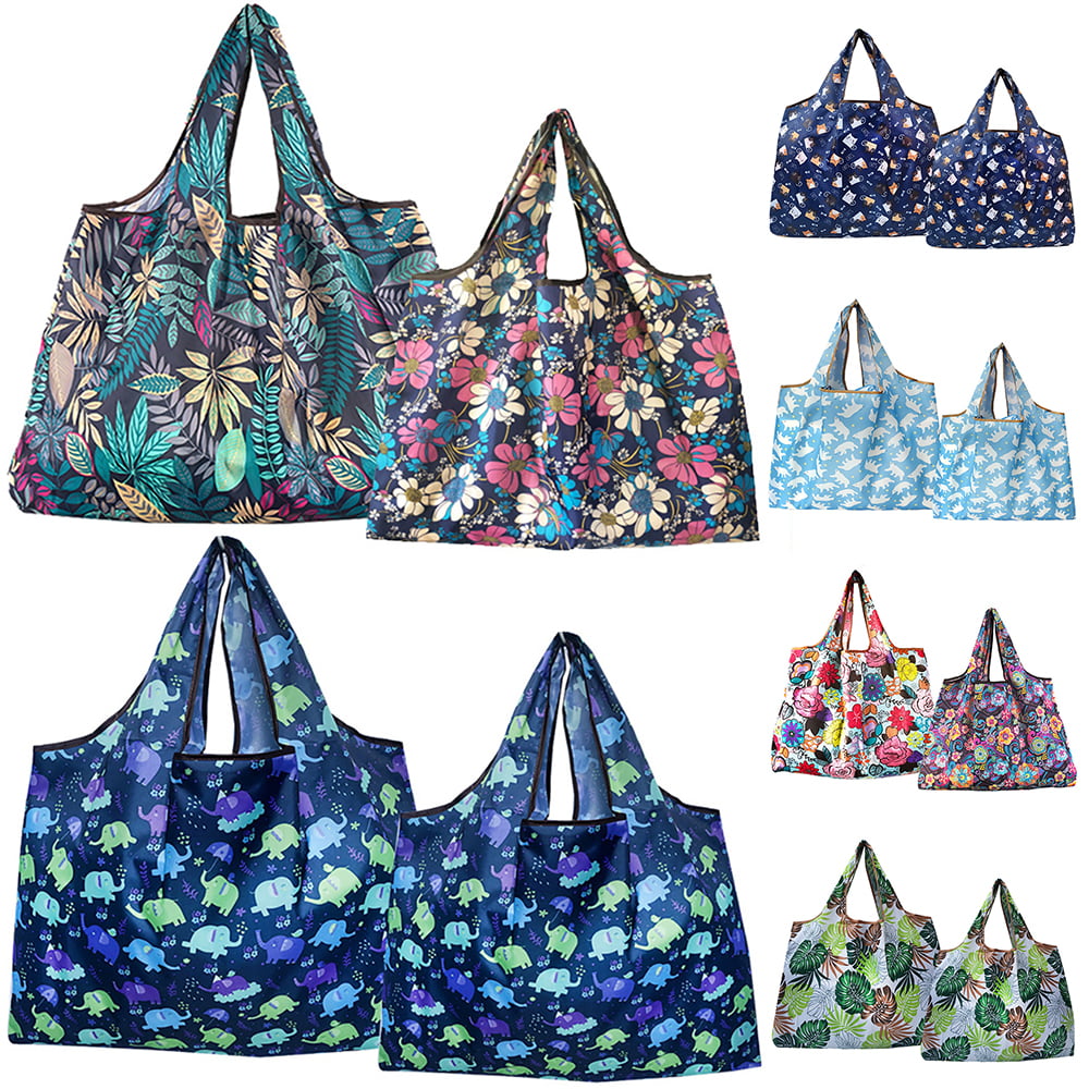 Women Reusable Foldable Recycle Eco Grocery Bag Shopping Carry Bags Tote Handbag 