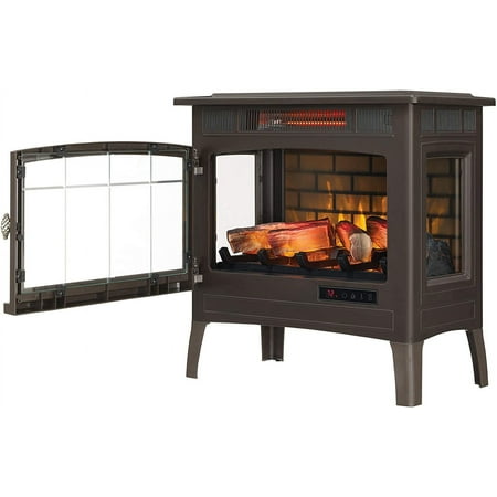 Duraflame 3D 24 W x 23.4 H x 12.9 D Infrared Electric Fireplace Stove - Bronze, DFI-5010-02