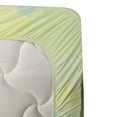 thumbnail image 3 of Ambesonne Hipster Fitted & Top Sheet Set with Shams, Colored Wild Bear Art, Lime Green Purple, 3 of 4