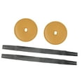 thumbnail image 3 of lionlar 2 Pieces Cymbal Handle Repairment Marching Percussion Instrument Cymbal Belt Khaki, 3 of 9