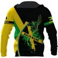 thumbnail image 6 of Custom Jamaica Shirts for Women and Mens - Personalized Jamaica Flag Shirt Gift for Jamaica Men (T-shirt, XL), 6 of 8