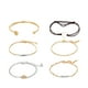 thumbnail image 1 of Set Bangle Mujer Pulsera Pieza S^imple Moda L^ove Pulsera Bohemia 6 Pulseras, 1 of 8