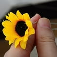 thumbnail image 3 of 10PCS Daisy Tournesol Mariée Cheveux Pinces à Cheveux de Mariage, 3 of 6