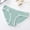 Army Green, variant on Womens Ribbed Knit Lace Trim Briefs - Soft Nylon Spandex Mid Rise Panties with Bow Detail Moisture Wicking Everyday Comfort Purple,Size Free Size