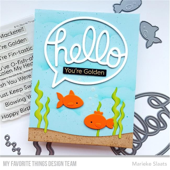 My Favorite Things MFT1751 Vault DieNamics Die, Fishbowl