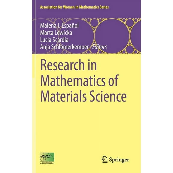Association for Women in Mathematics Research in Mathematics of Materials Science, Book 31, (Hardcover)