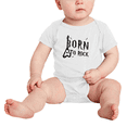 thumbnail image 2 of Born To Rock Funny Baby Boy Girl Clothes, 2 of 5