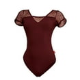 thumbnail image 5 of Daydance Women Ballet Leotards Lace Dance Outfits for Performance, A Size up, 5 of 6
