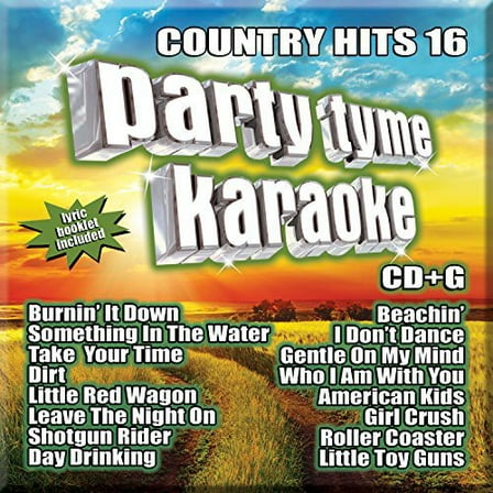 Various Artists - Party Tyme Karaoke: Country Hits 16 - Karaoke - CD